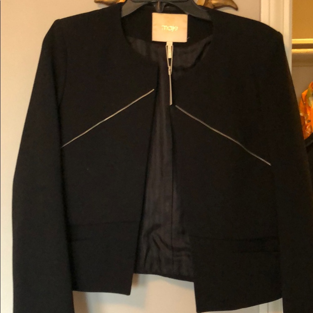 Black Maje suit jacket